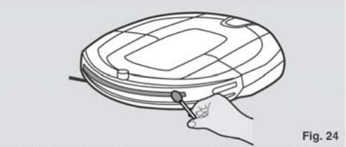 HOOVER RBCO90 - Reemplacement des brossettes rotatives [fig. 18] - 4