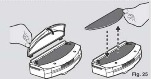 HOOVER RBCO90 - Reemplacement des brossettes rotatives [fig. 18] - 5