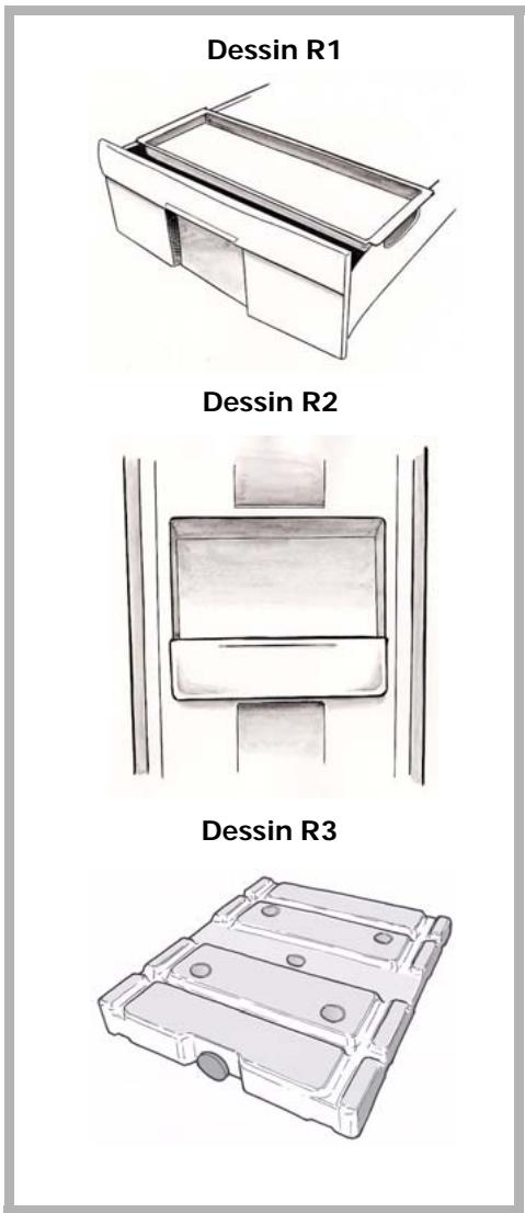 DE DIETRICH DKF 1124X - Bacs eutectiques - 1