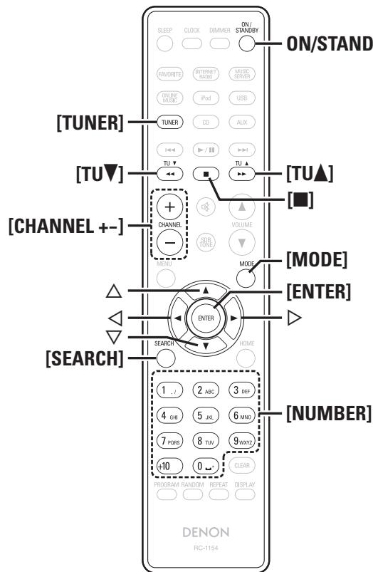 DENON CEOL N5 - Symboles utilisés pour indiquer les touches dans ce manuel - 2