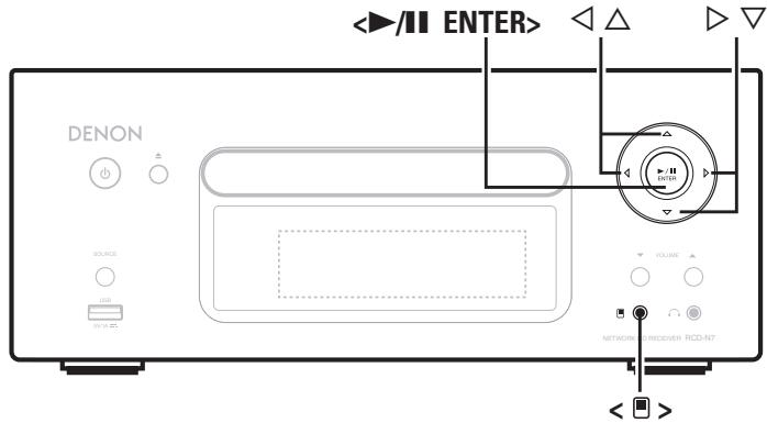 DENON CEOL N5 - Symboles utilisés pour indiquer les touches dans ce manuel - 1