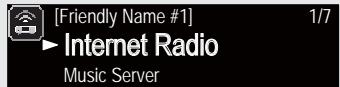DENON CEOL N5 - Appuyez sur [MENU]. - 1
