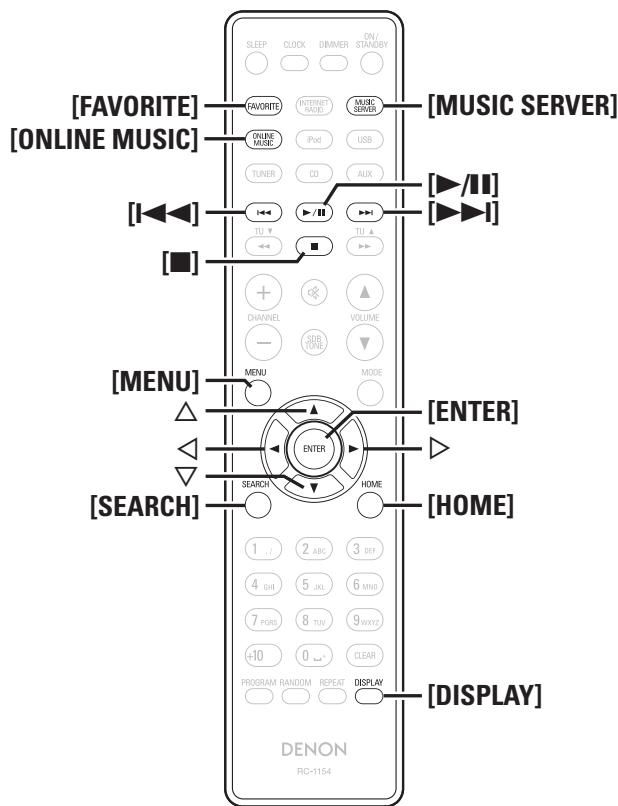 DENON CEOL N5 - Enregistrement de stations de radio internet dans vos favoris - 4