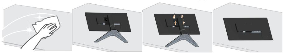 LENOVO ECRANG27Q-20 - Démonter la base et le stand du moniteur - 1