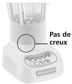 KITCHENAID 5 KSB 45 EWH PLASTIC - Fonctionnement du blender/mixeur - 3