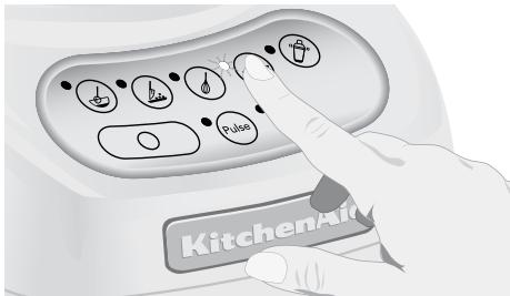 KITCHENAID 5 KSB 45 EWH PLASTIC - Mode impulsion - 2