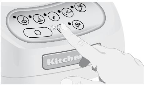 KITCHENAID 5 KSB 45 EWH PLASTIC - Mode impulsion - 1