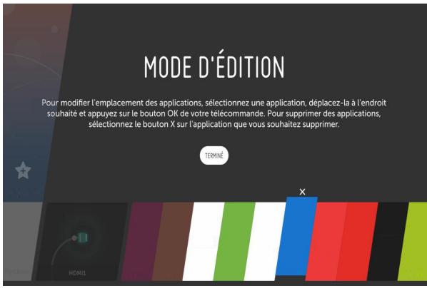 LG HU80KS - Gérer les applications - 1