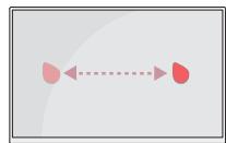 LG HU80KS - Utilisation de la télécommande magic - 1