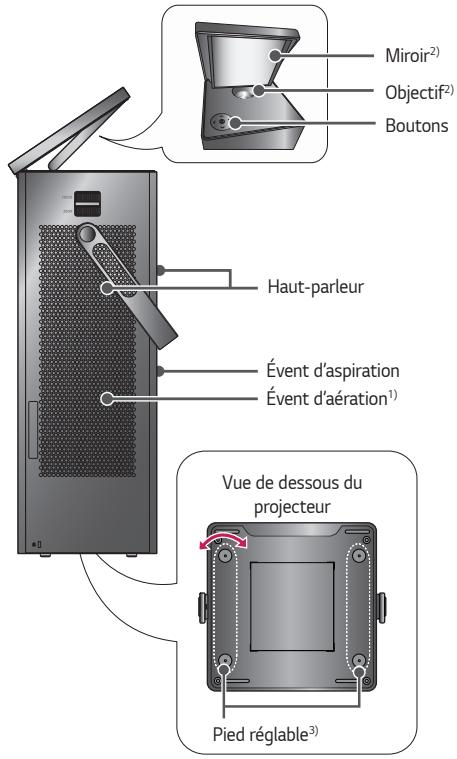 LG HU80KS - Pièces et composants - 1