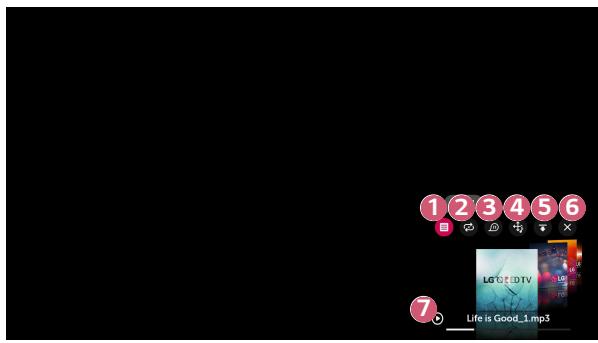 LG HU80KS - Utilisation du lecteur audio - 1