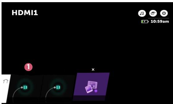 LG HU80KS - Utilisation de la liste récente - 1
