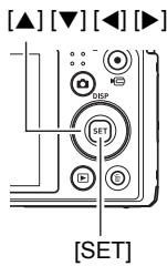 CASIO EX-H5 - Exemple de fonctionnement du menu REC - 1
