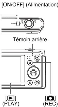 CASIO EX-H5 - Pour permettre l'appareil photo en service - 1