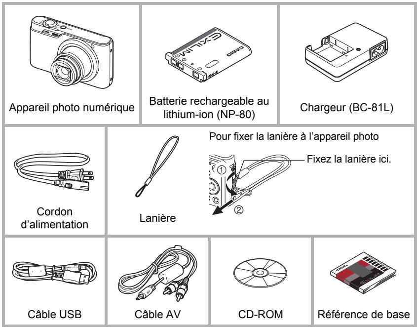 CASIO EX-H5 - Déballage - 1