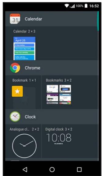 ACER LiQUiD ZEST 4G noir - Ajouter des widgets à l'écran d'accueil - 2