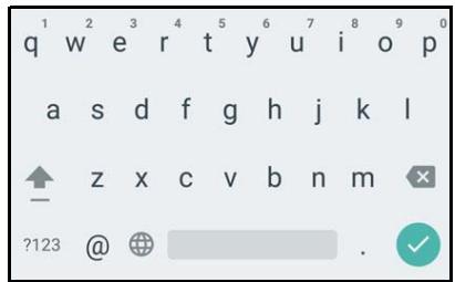 ACER LiQUiD ZEST 4G noir - Clavier google - 1