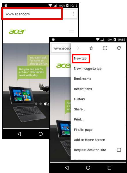 ACER LiQUiD ZEST 4G noir - Remarque - 1