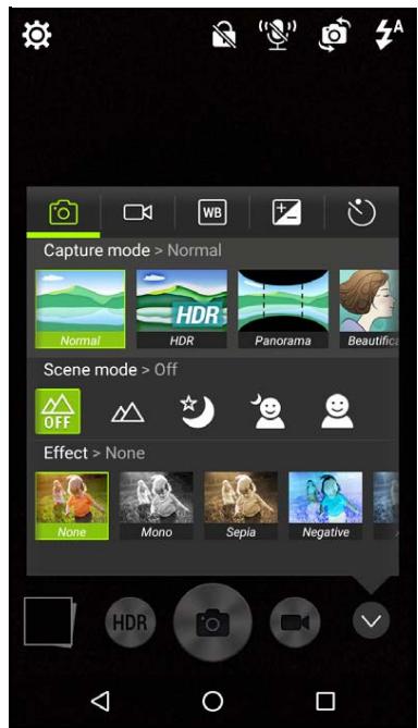 ACER LiQUiD ZEST 4G noir - Sélection du mode - 1