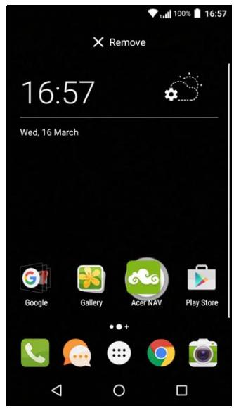 ACER LiQUiD ZEST 4G noir - Ajouter ou supprimer des dossiers - 1