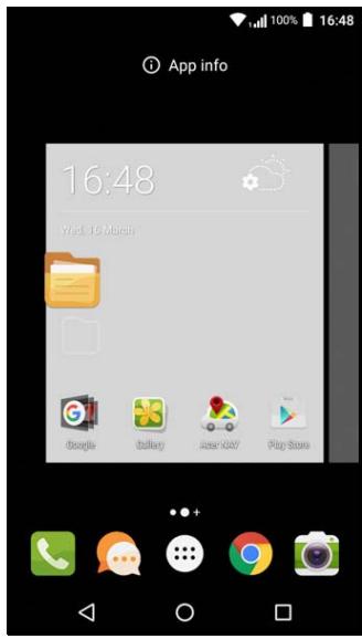 ACER LiQUiD ZEST 4G noir - Ajouter des raccourcis à l'écran d'accueil - 1
