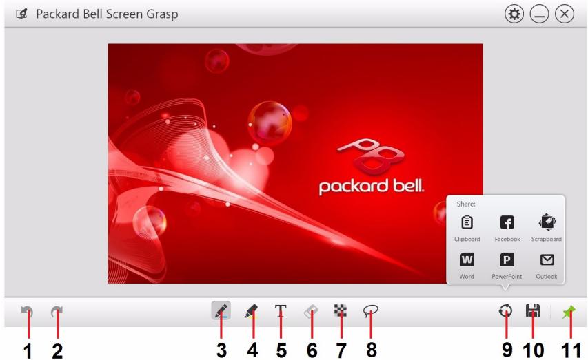 PACKARD BELL EASYNOTE ME69BMP2806 - L'outil d'édition - 1