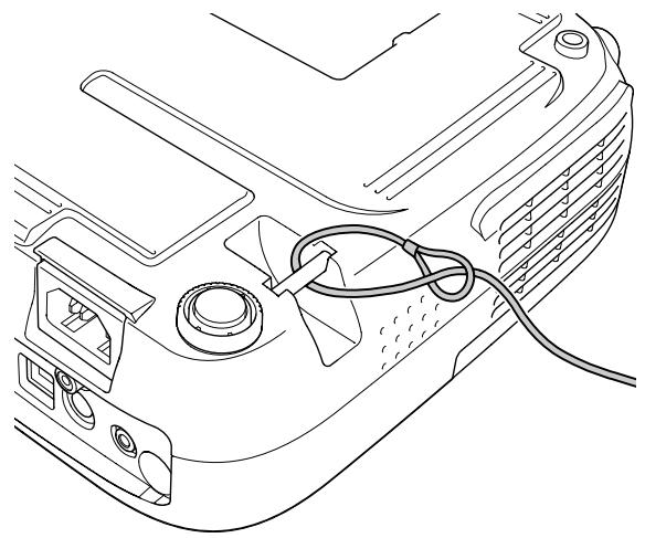EPSON EH-TW450 - Installation du câble antivol - 1