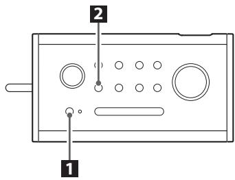 TEAC R5-WHITE - Appuyez sur la touche standby/on pour allumer l'unité. - 1