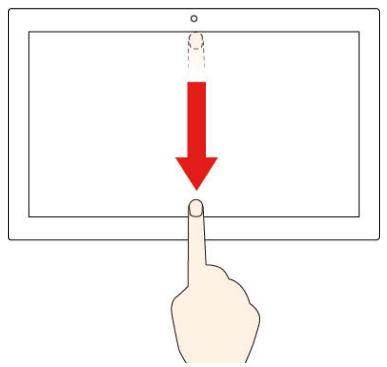 LENOVO YogaS940-1417 - Faites glisser vous doigt à partir du bord gauche - 1