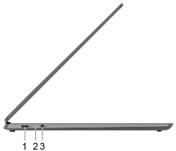 LENOVO YogaS940-1417 - Vue du côté gauche - 1