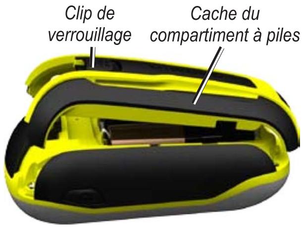 GARMIN DAKOTA 20 - Pour installer les piles : - 1