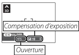 FUJIFILM FINEPIX 3D W1 - L'indicateur d'exposition - 3