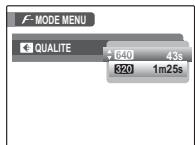 FUJIFILM FINEPIX 3D W1 - Choix de la taille du cadre - 1