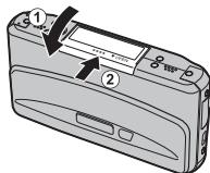 FUJIFILM FINEPIX 3D W1 - Insérez la carte mémoire. - 3