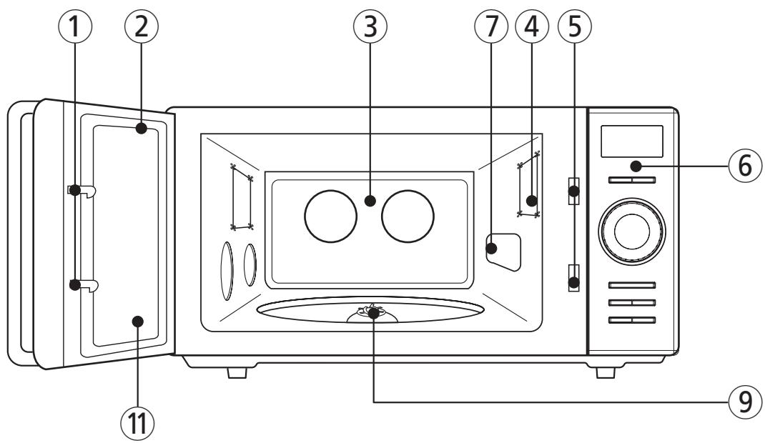 DAEWOO KOR-9A6KVC - DIAGRAMME DES CARACTÉRISTIQUES - 1