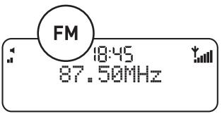 PUREREFERENCE ONE ELITE - Sélection des modes DAB et FM - 6