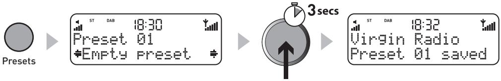 PUREREFERENCE ONE ELITE - Mémorisation d'une préselection - 1