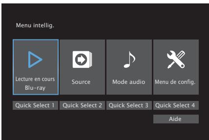 DENON AVR-S650H - Fonction Menu intelligent - 1