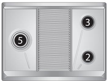SMEG R7Z5AO - Réglage du minimum pour le gaz liquide - 8