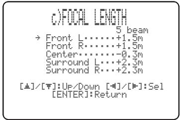 YAMAHA YRS-2000 - FOCAL LENGTH (distance au point FOCAL) - 3