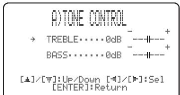 YAMAHA YRS-2000 - TONE Control (commandes de tonalité) - 1