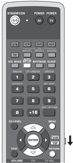 YAMAHA YRS-2000 - Utilisation de AUTO SETUP (intellibeam) - 2