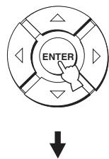 YAMAHA YRS-2000 - Appuyez sur ENTER pour lancer la procédure AUTO SETUP. - 1