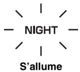 YAMAHA YRS-2000 - Appuyez plusieurs fois de suite sur VOL mode pour sélectionner NIGHT: CINEMA, NIGHT: MUSIC, TV EQUAL VOL ou OFF. - 2