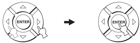 YAMAHA YRS-2000 - Utilisation des paramètres du système - 9