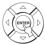 YAMAHA YRS-2000 - Appuyez sur ENTER pour la dégager. - 1