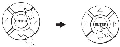 YAMAHA YRS-2000 - Utilisez / pour sélectionner language SETUP, et appuyez sur ENTER. - 3