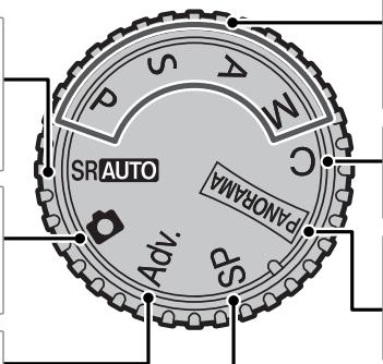 FUJIFILM FINEPIX S8400W - La molette de mode - 2