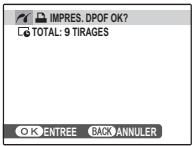 FUJIFILM FINEPIX S8400W - Impression de la commande d'impression DPOF - 5