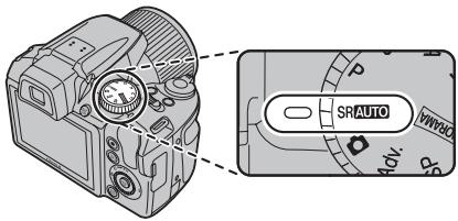 FUJIFILM FINEPIX S8400W - Sélectionnez le mode SRAUTO. - 1